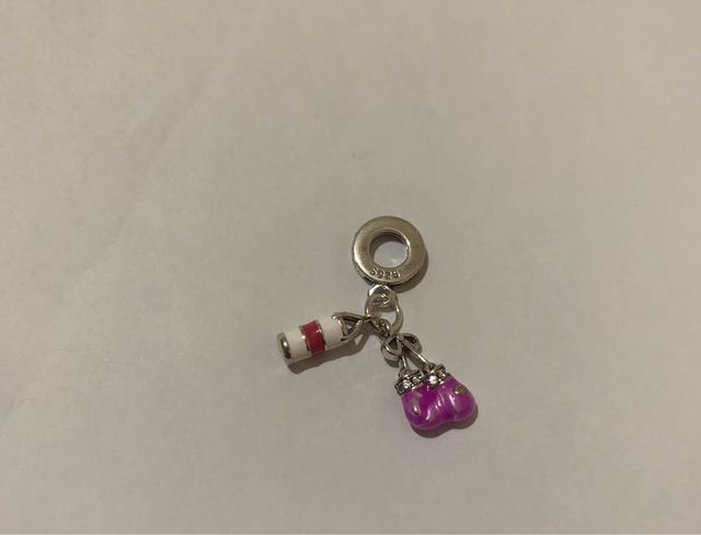 Charm Saco Guantes Boxeo pulsera Pandora collar
