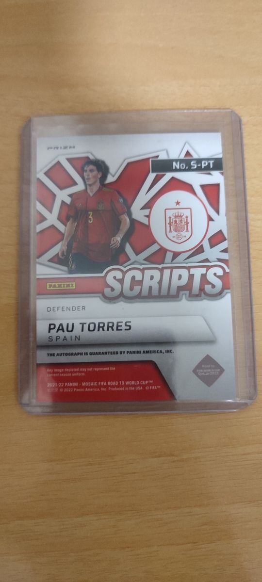 Carta Pau Torres Mosaic 2022