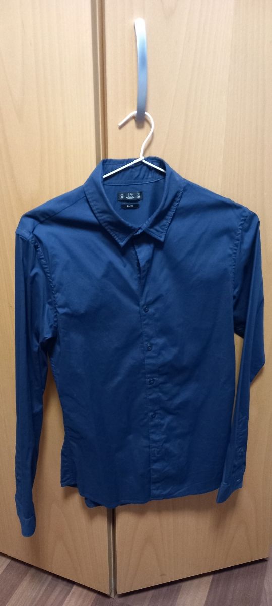 Camisa azul marino LFT talla S