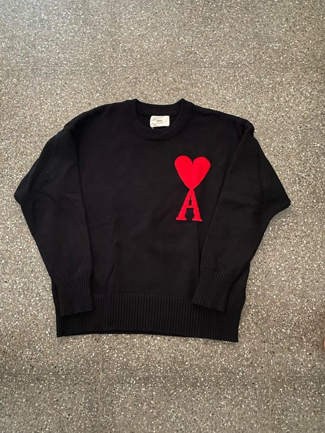 Sudadera Ami Paris negra