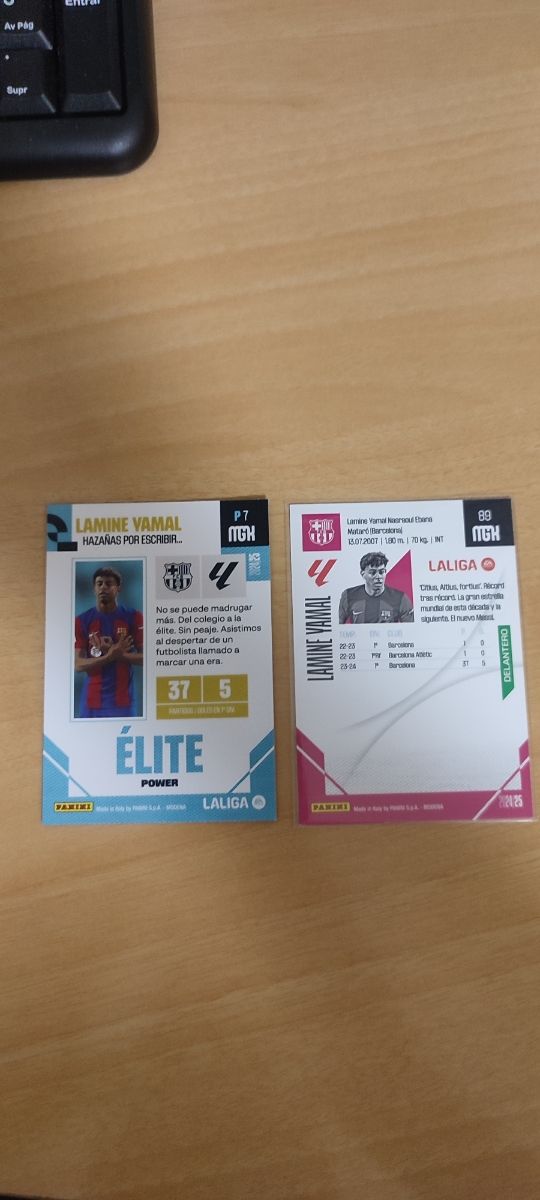 2 Cromos Lamine Yamal MGK 24-25