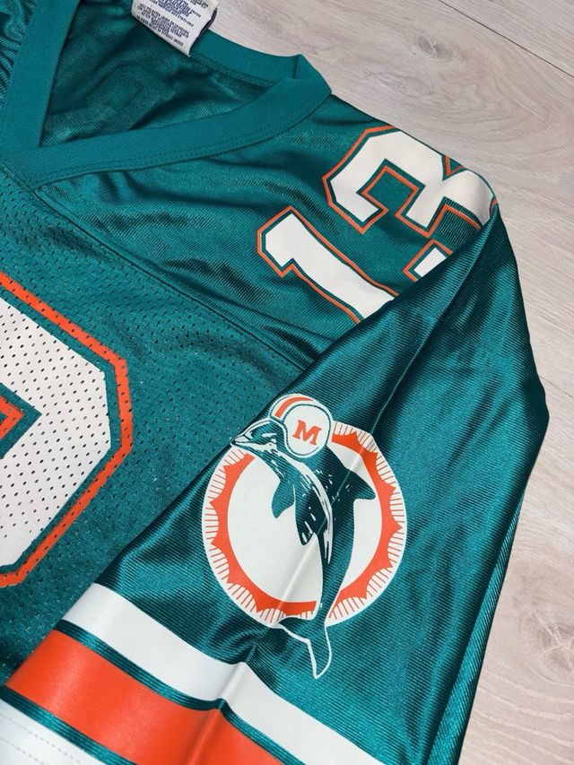 Camiseta Dan Marino Miami Dolphins Logo Athletics