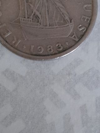 2 Monedas 5 Escudos Portugal