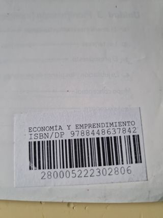 Economía y emprendimiento 4.º ESO