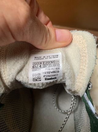 Zapatillas Reebok Legacy 83 - Beige/Verde