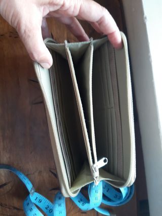 Cartera Tommy Hilfiger beige