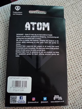 Dardos Datadart Atom 21g - Acero
