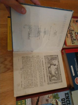 Libros educativos antiguos