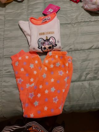 Pijama LOL Surprise niña 8-9 años