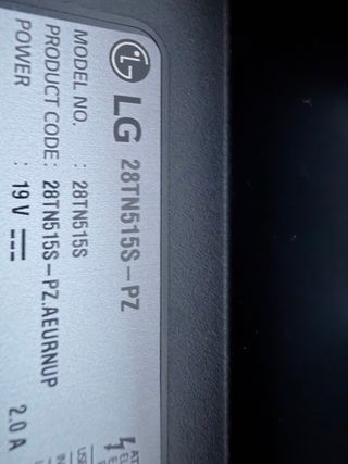 TV LG 28" - Smart TV