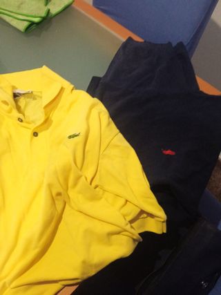 Polo Lacoste Amarillo XL
