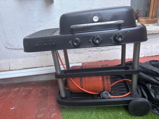 Barbacoa gas 3 fuegos exterior