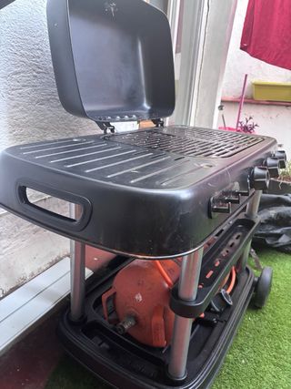 Barbacoa gas 3 fuegos exterior