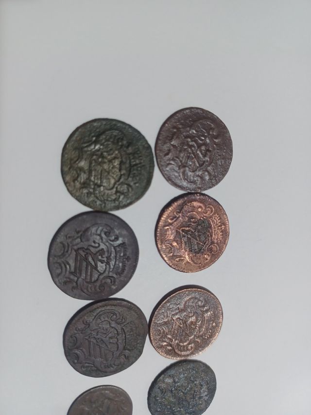 8 Monete antiche - Soldi