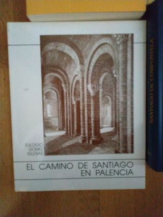 Libros varios sobre el Camino de Santiago 
