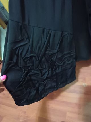 Chaleco negro Isabel G - bolsillos