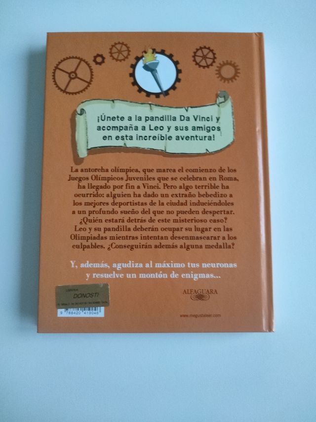 El pequeño Leo Da Vinci 5. Leo y los juegos olí...