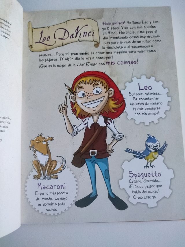 El pequeño Leo Da Vinci 5. Leo y los juegos olí...