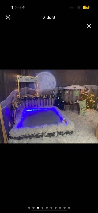 Decoración Navidad Pista Sky