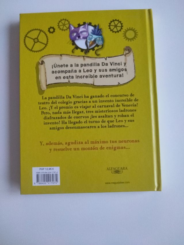 El misterio de las máscaras venecianas, Leo DaVinc