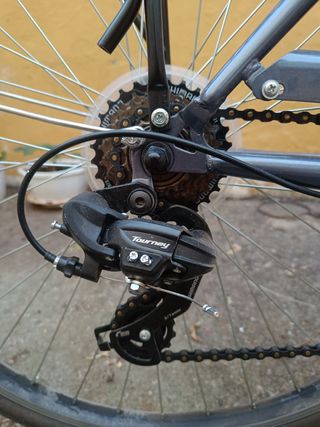 Bicicleta paseo Monty Swing Gris