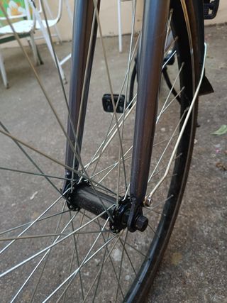 Bicicleta paseo Monty Swing Gris