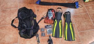 Equipo pesca submarina