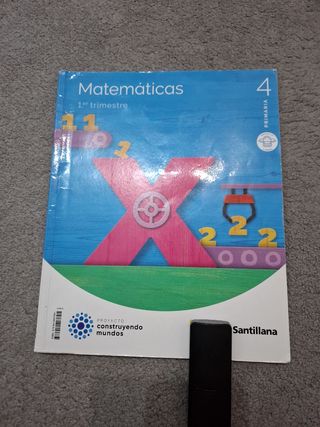 MATEMATICAS MOCHILA LIGERA 4 PRIMARIA CONSTRUYE...