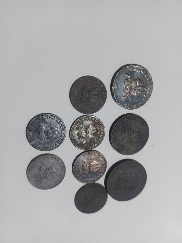 8 Monete Regno Lombardo Veneto