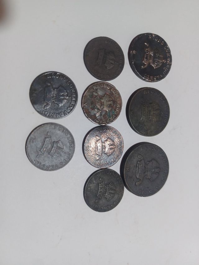 8 Monete Regno Lombardo Veneto