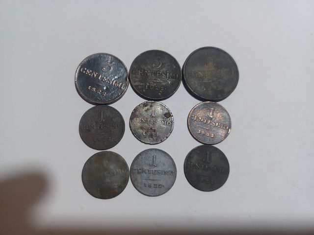 8 Monete Regno Lombardo Veneto