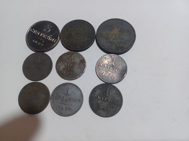 8 Monete Regno Lombardo Veneto