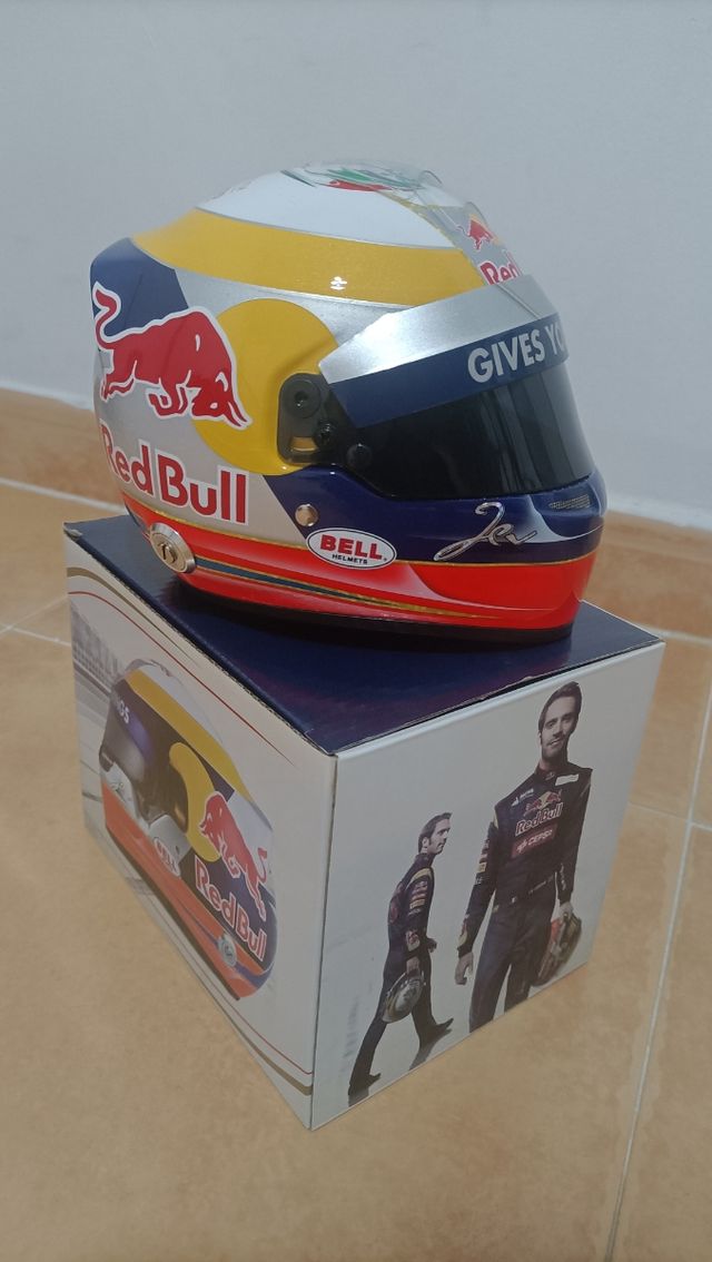 Mini casco Formula 1 Jean-Eric Vergne (Toro Rosso)