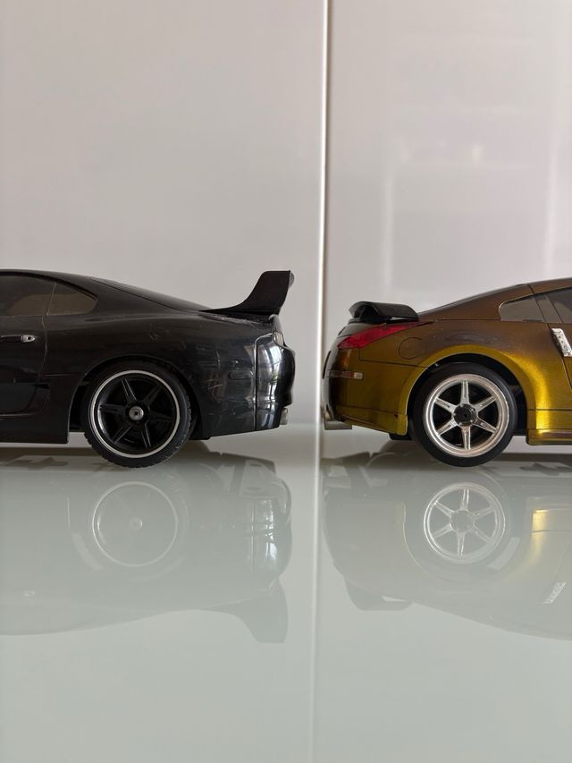 Minis coches: 350Z y Supra