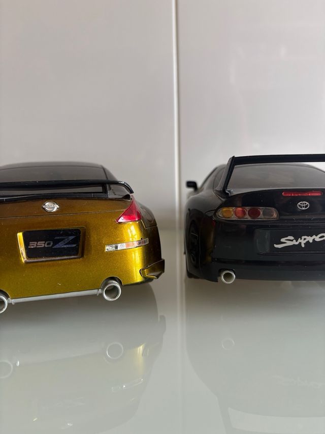 Minis coches: 350Z y Supra