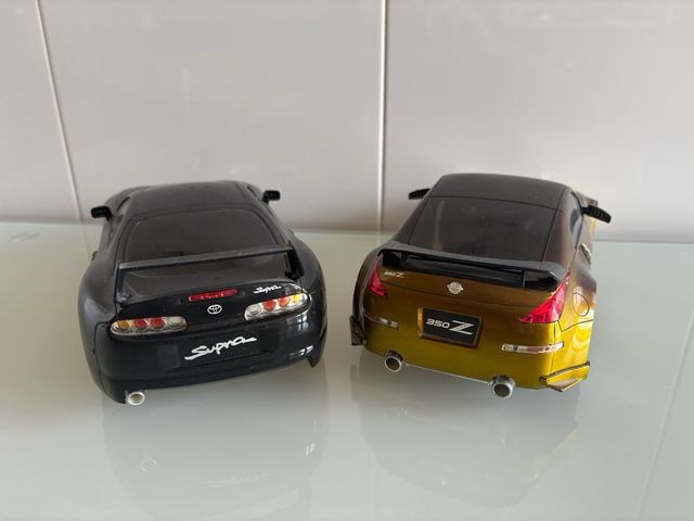 Minis coches: 350Z y Supra