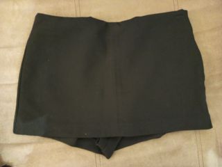 Falda pantalón negra - elegante