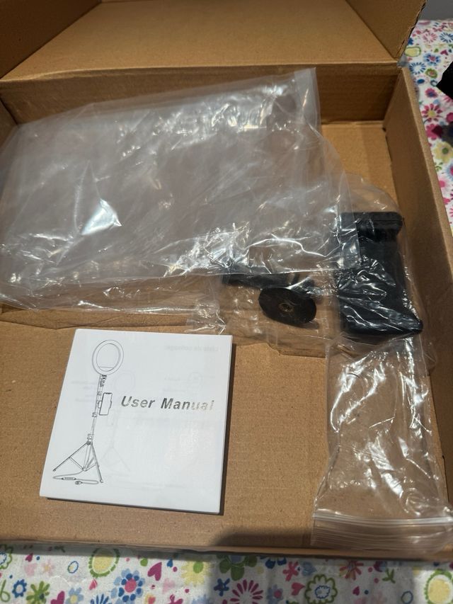 Anillo luz selfie LED