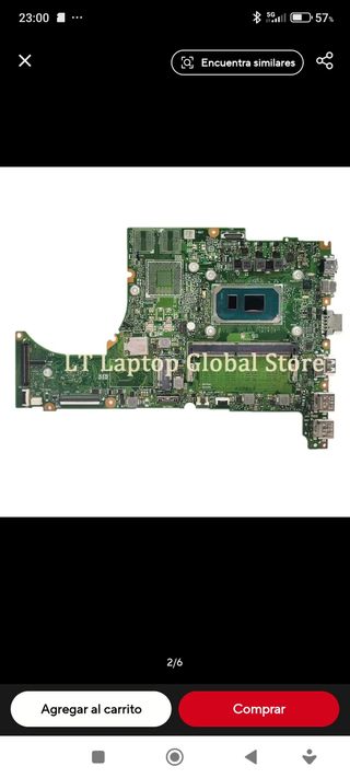 Placa base i7 compatible ASUS B1400CEAEY portátil