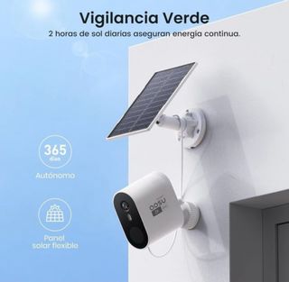 Cámara seguridad aOSU 2K Solar