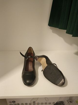 Zapatos Baile Flamenco negros
