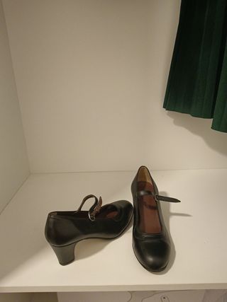 Zapatos Baile Flamenco negros
