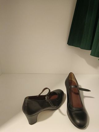 Zapatos Baile Flamenco negros