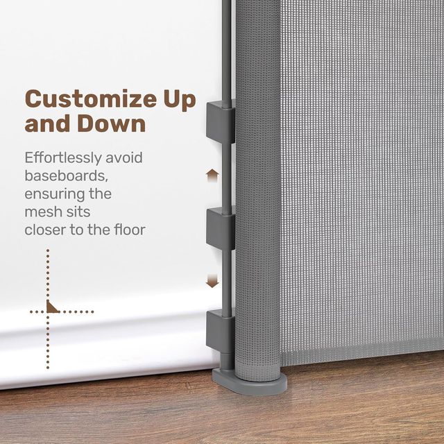 Puerta seguridad bebé 300cm extensible