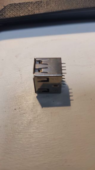 Conector USB hembra dual 8 pines
