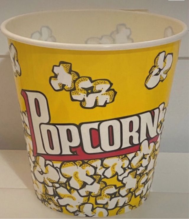 Tote de palomitas amarillo