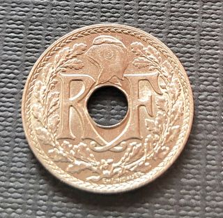 Moneda francesa 1938 - 10 céntimos