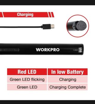 Destornillador eléctrico WORKPRO de precisión
