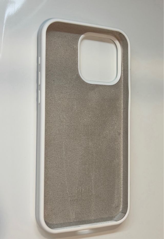 Custodia in silicone per Apple iPhone 15 Pro Max