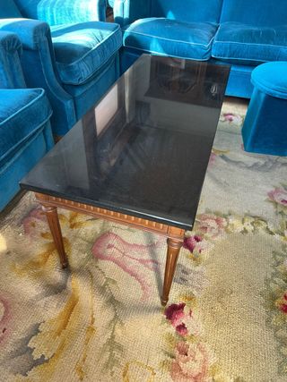 Mesa centro mármol vintage